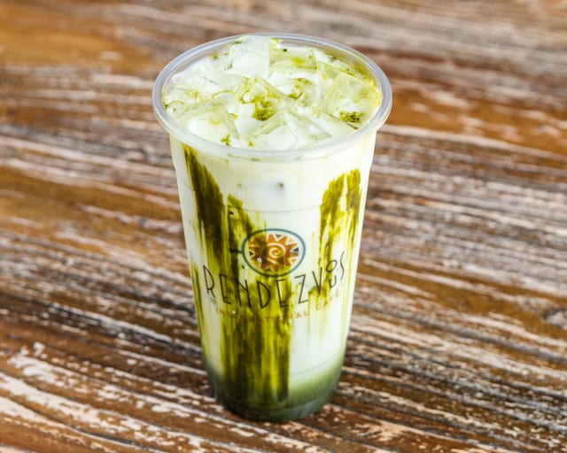 Iced Matcha Latte.