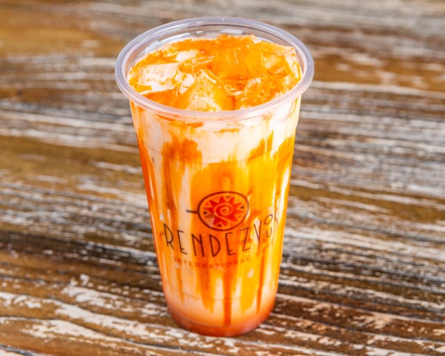 Iced Thai Latte.