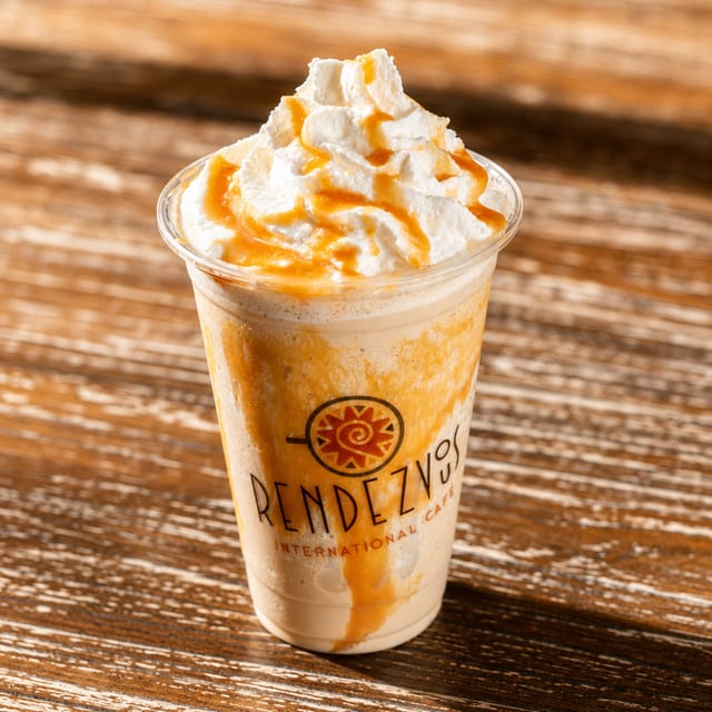 Caramel Frappe.