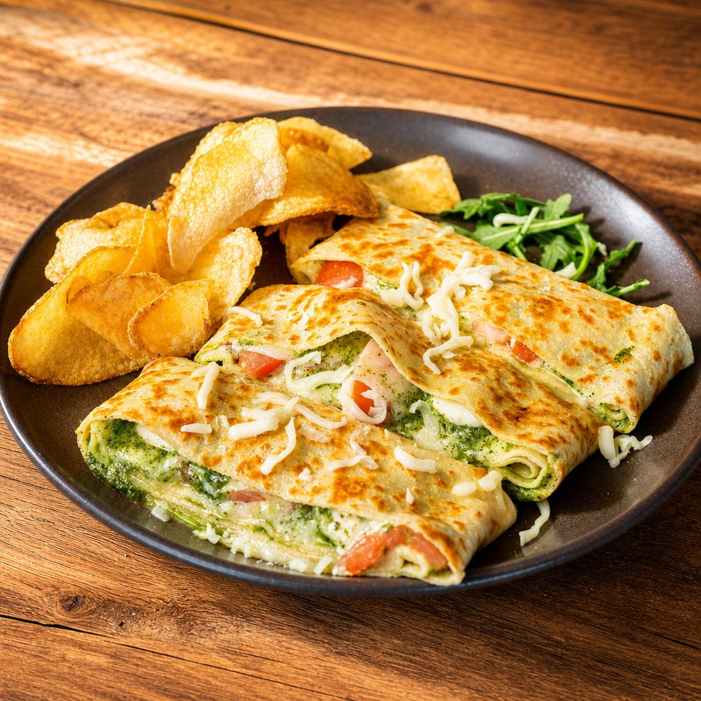 Caprese Crêpe.