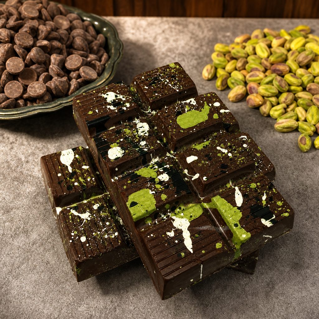 Dubai chocolate bar.