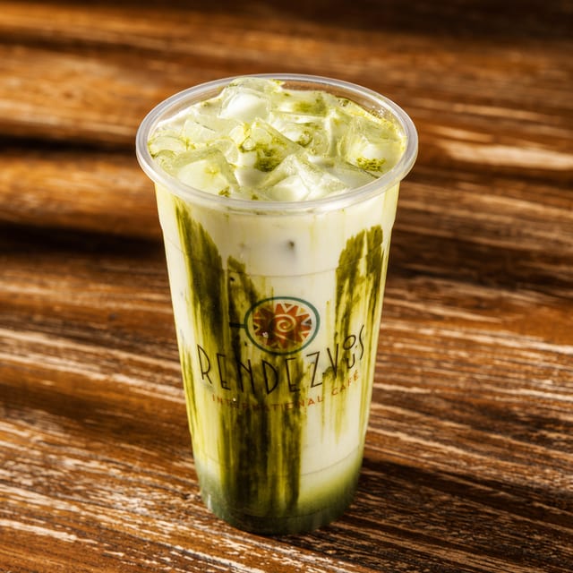 Iced Matcha Latte.