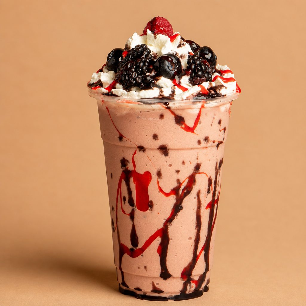 Mixed Berry Shake.