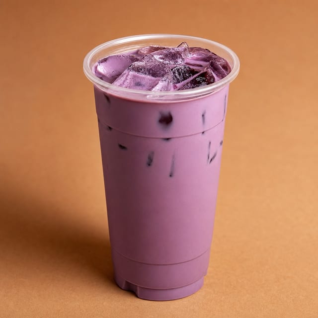 Iced Ube Latte.