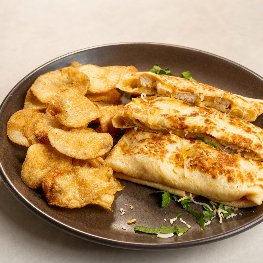 Rendezvous Chicken Crêpe.