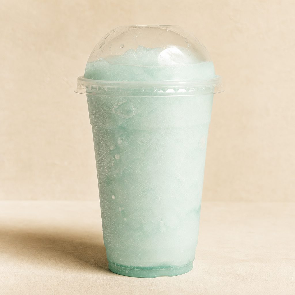 Berry Blue Slushy.