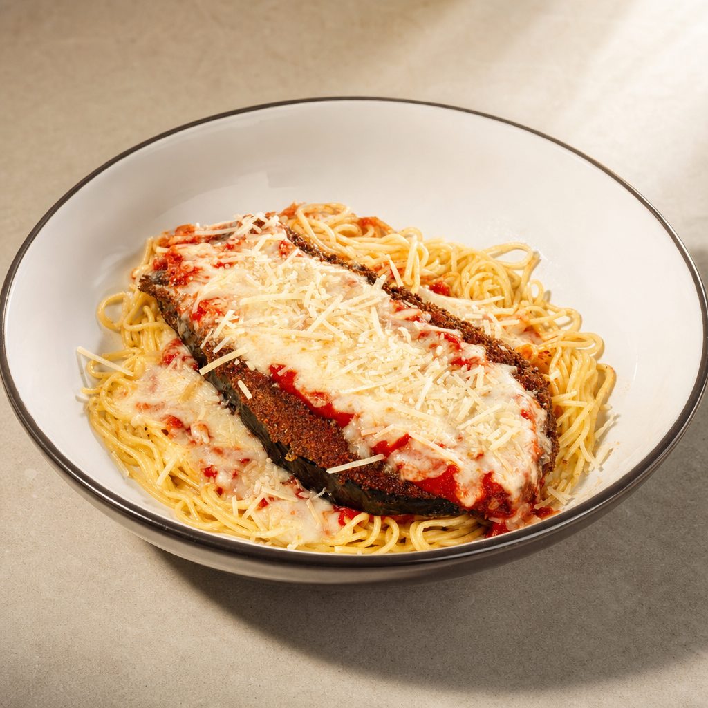 Eggplant Parmesan.