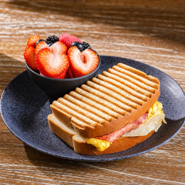 Deli Omelette Sammie.