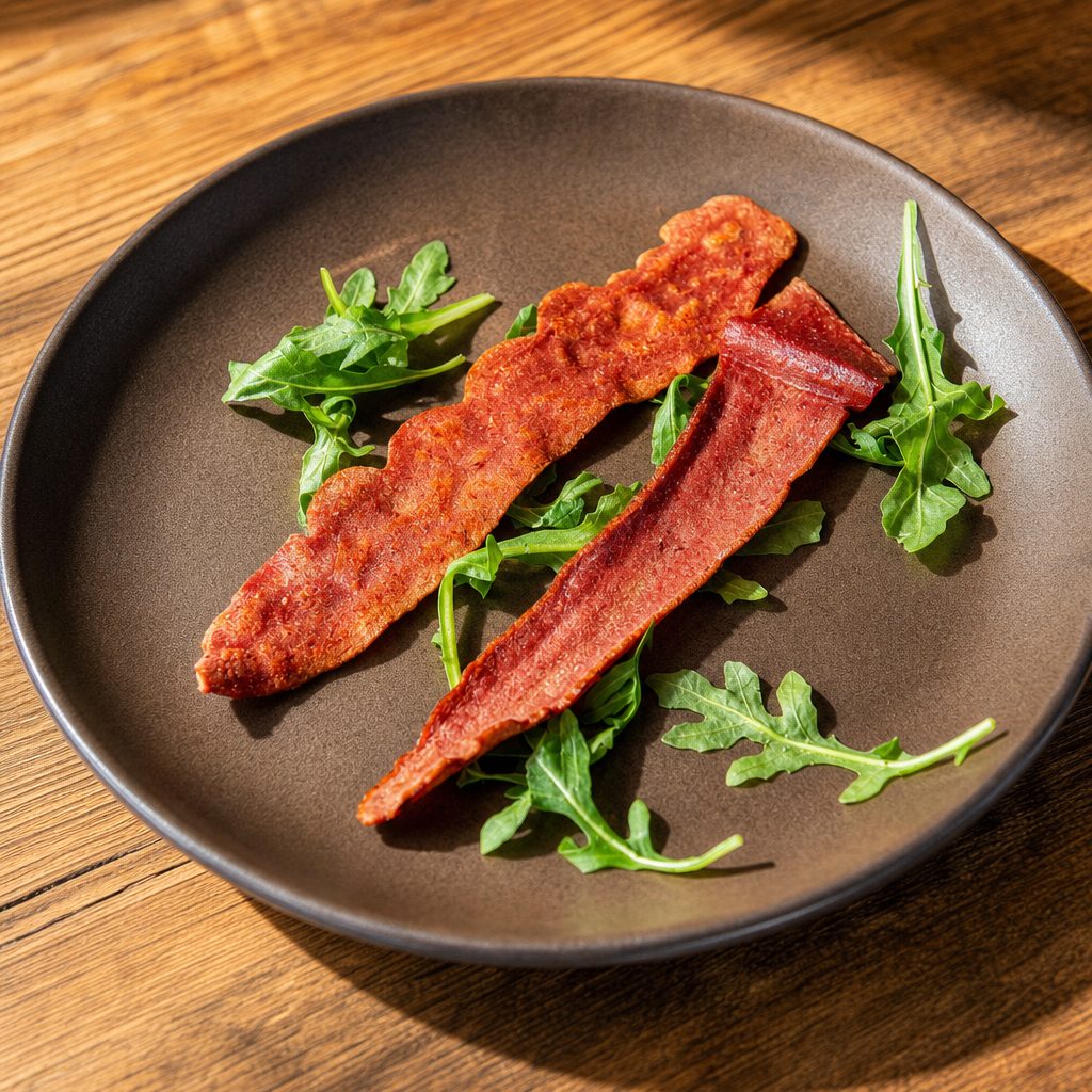 2 slices of bacon.