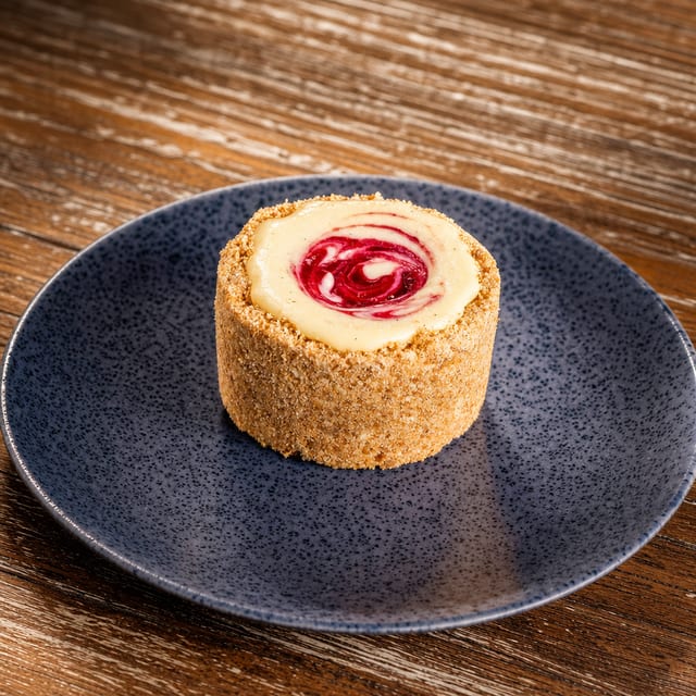 Raspberry Cheesecake.