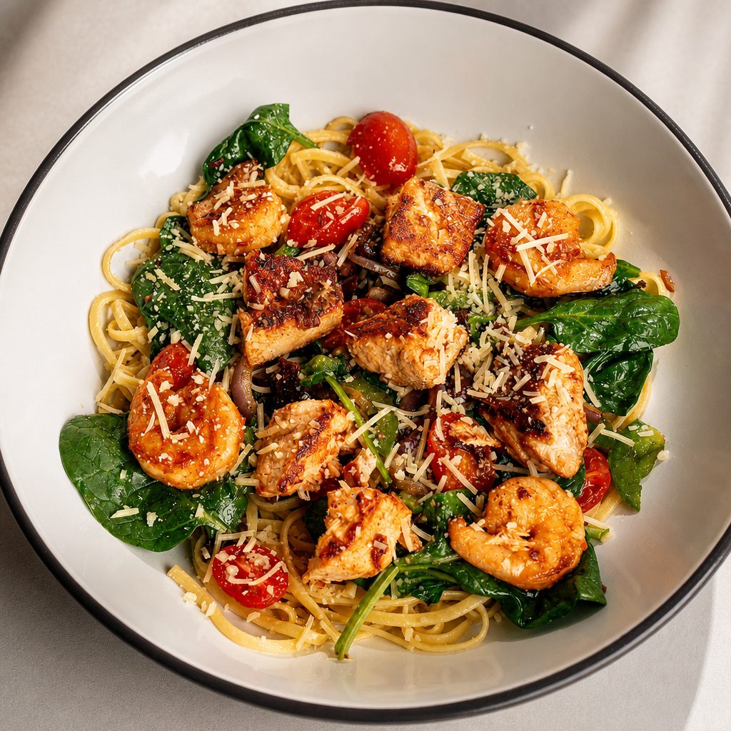 Coastal Catch Pasta.