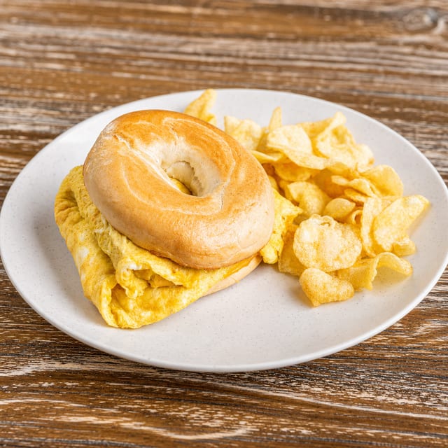 Cheesy Omelette Sammie.