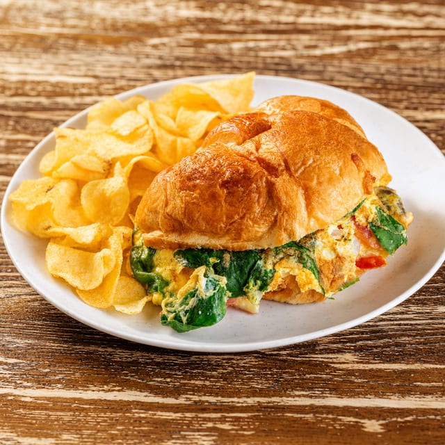 Veggie Omelette Sammie.