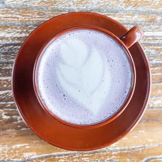 Hot Taro Latte
