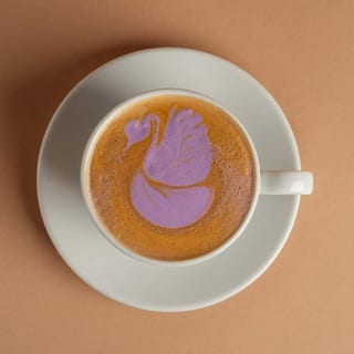 Hot Ube Latte