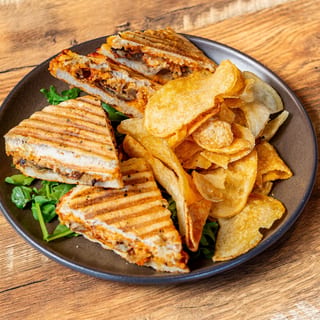 Eggplant Parmesan Sandwich
