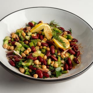 Mediterranean Bean Salad
